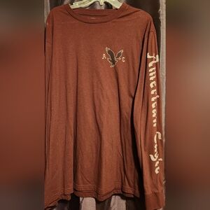 American Eagle Maroon Super Soft Shirt